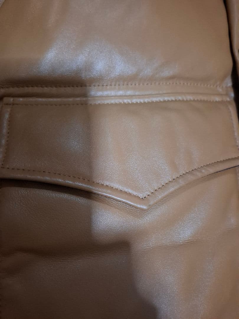 A BATHING APE シープスキンレザーダウンジャケット キムタク着用