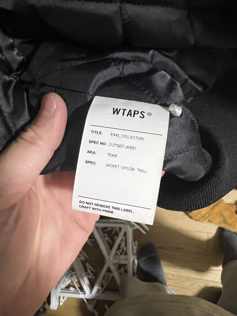 最終値下げ！wtaps team jacket zorn着 ブラック L