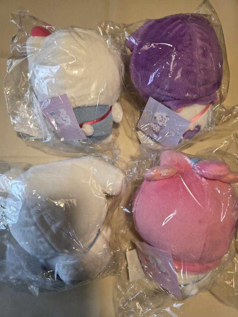 4個セット　ちいかわ　サンリオ　ぬいぐるみ