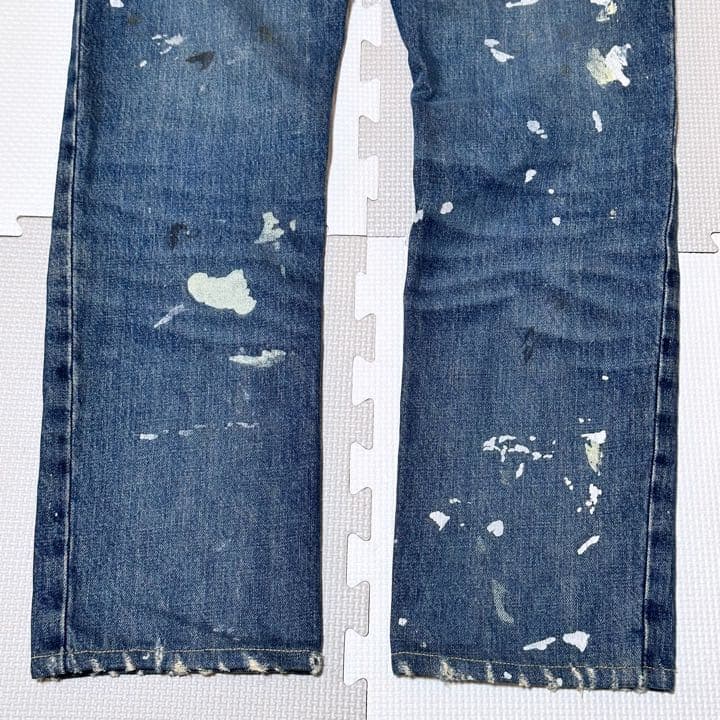 90s ヘルムートラング 本人期 ペンキデニム ペインタージーンズ パンツ 90s