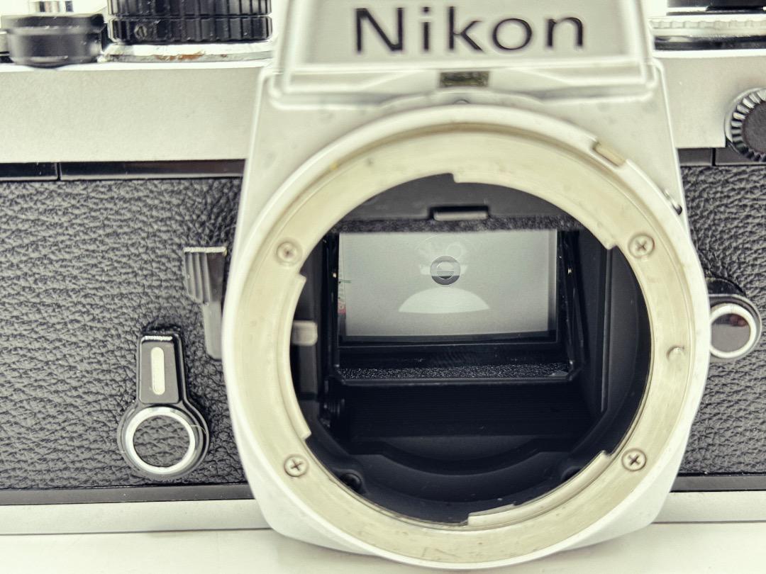 NIKON FE + Ai NIKKOR 50mm F1.8 パンケーキレンズ