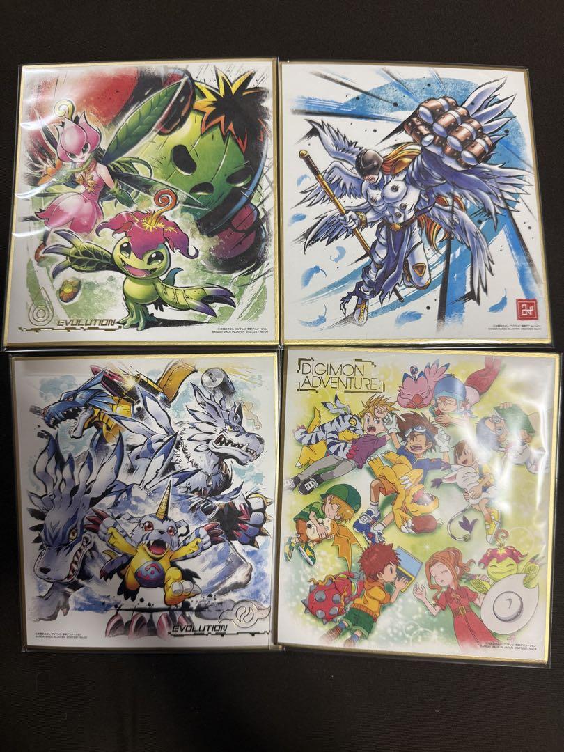 デジモン　色紙ART 色紙アート　BOXと8袋 大人気新品をすべて デジモン色紙ART 色紙アートBOXと8袋 その他