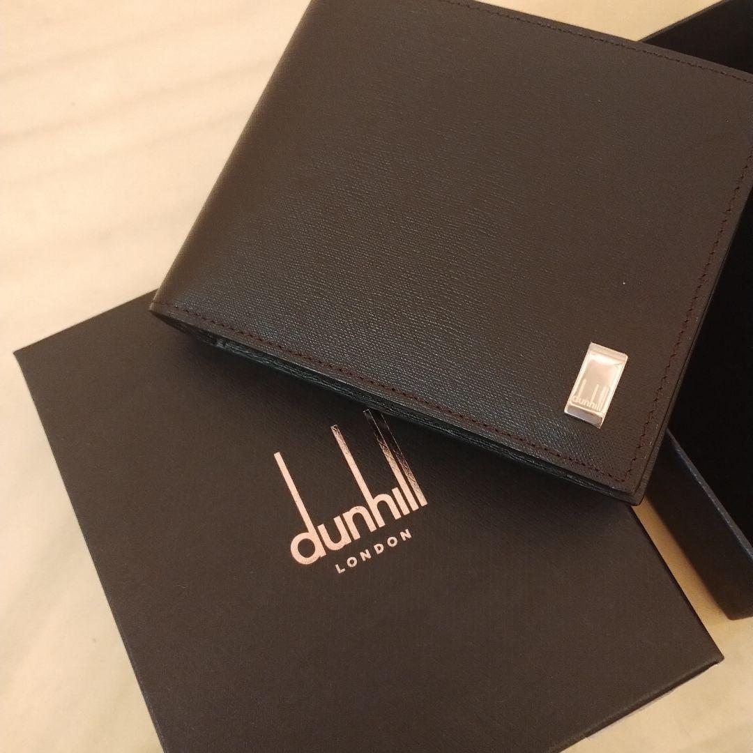 dunhill ダンヒル二つ折り財布 き