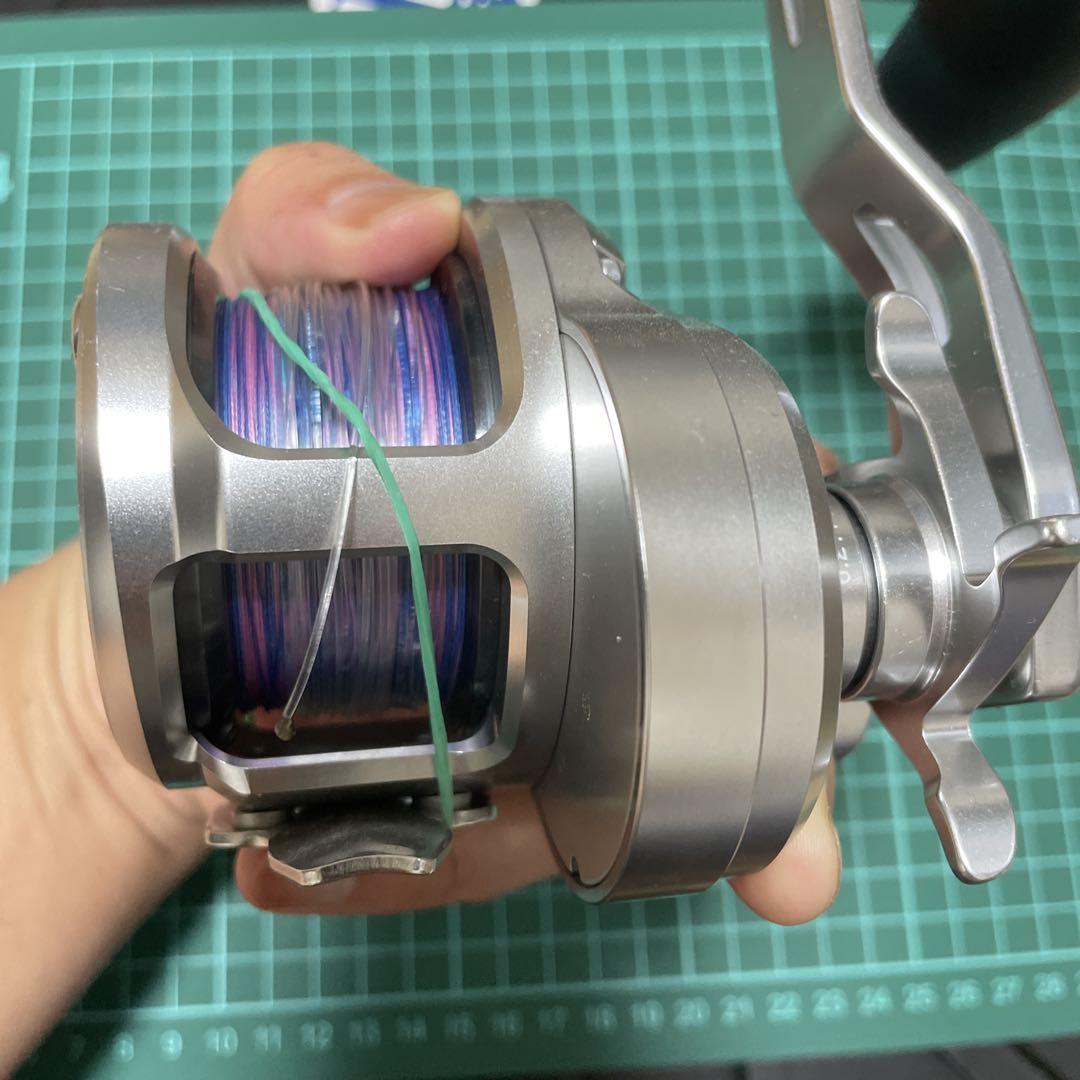 大人気アイテム シマノ JIGGER 予備スプール付きOCEA オシアジガー2001NRHG リール