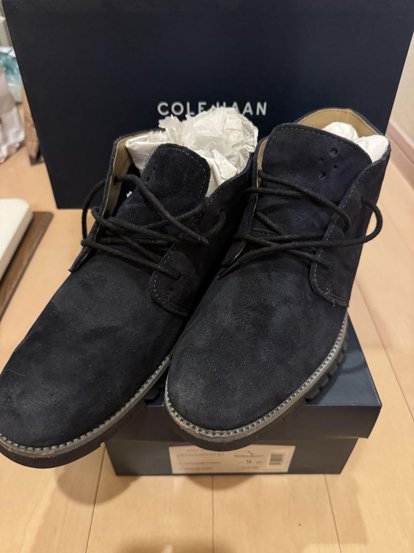 Cole Haan ネイビー チャッカブーツ　9US