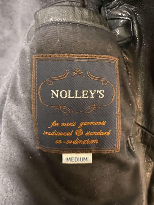 メーカー直売所 NOLLEY´S】シングルレザーライダースジャケット ジャケット・アウター