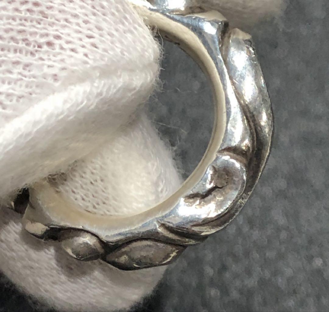 アクセサリー Chrome Hearts Scroll Band Ring