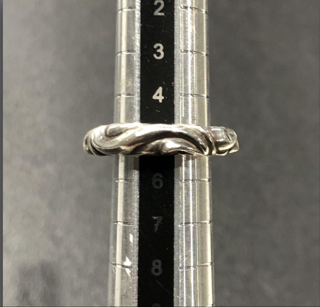 アクセサリー Chrome Hearts Scroll Band Ring