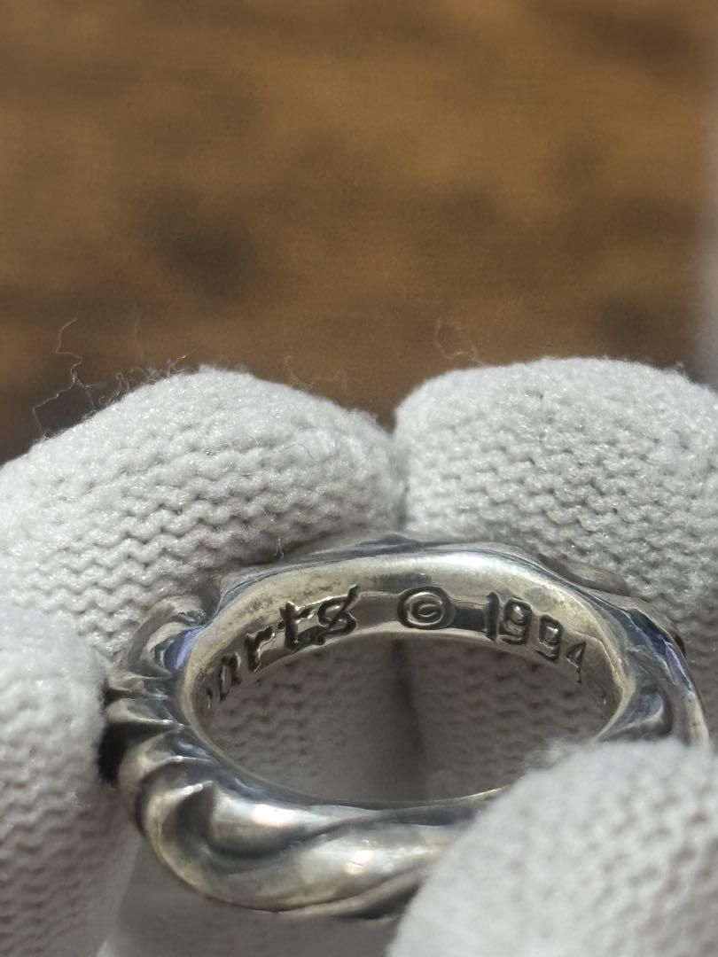 アクセサリー Chrome Hearts Scroll Band Ring