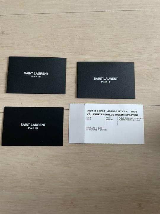 限定SALE豊富な SAINT 三つ折り財布 8M7uk-m41018026670 LAURENT 新作在庫あ