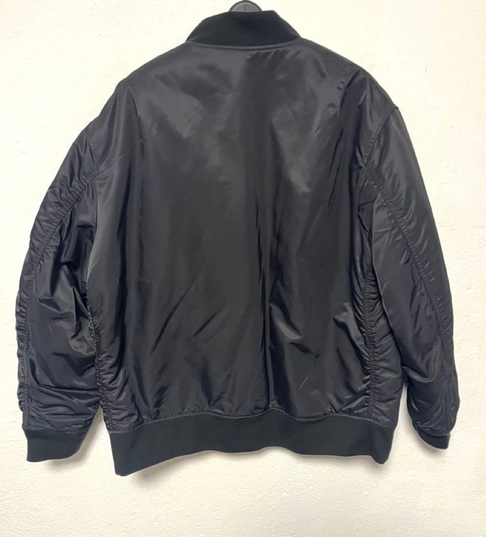 ユニクロ ブラック MA-1 フライトジャケット 3XLオンライン