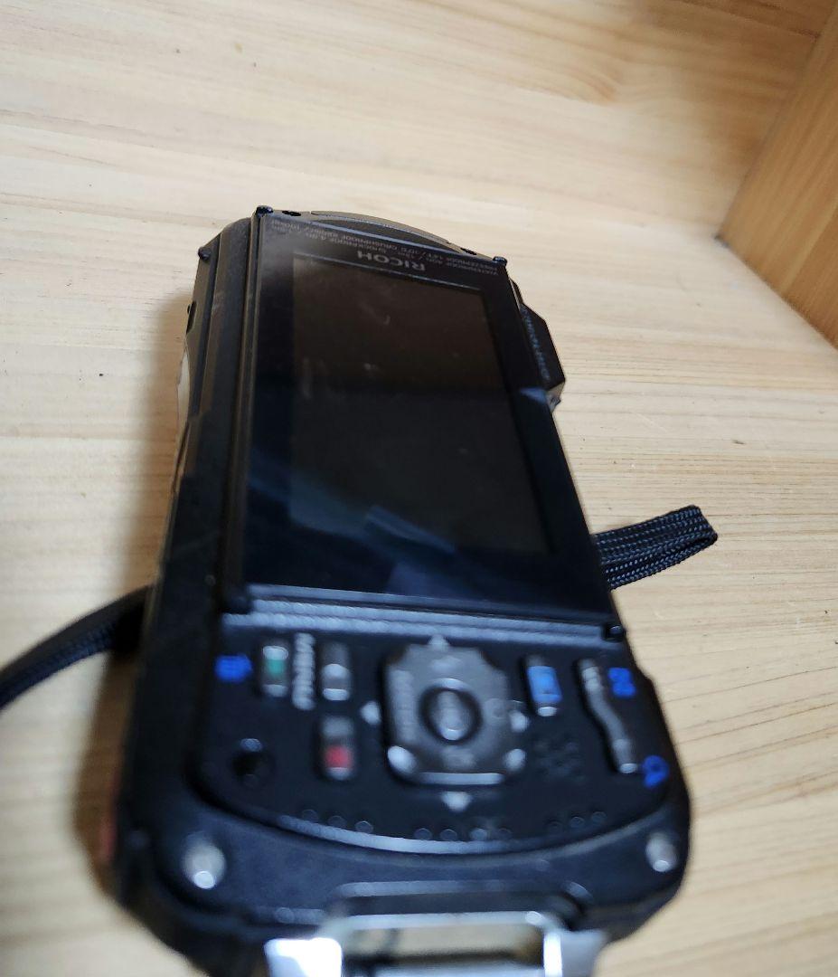 動作確認済み　RICOH 防水デジタルカメラ WG-30　オレンジ