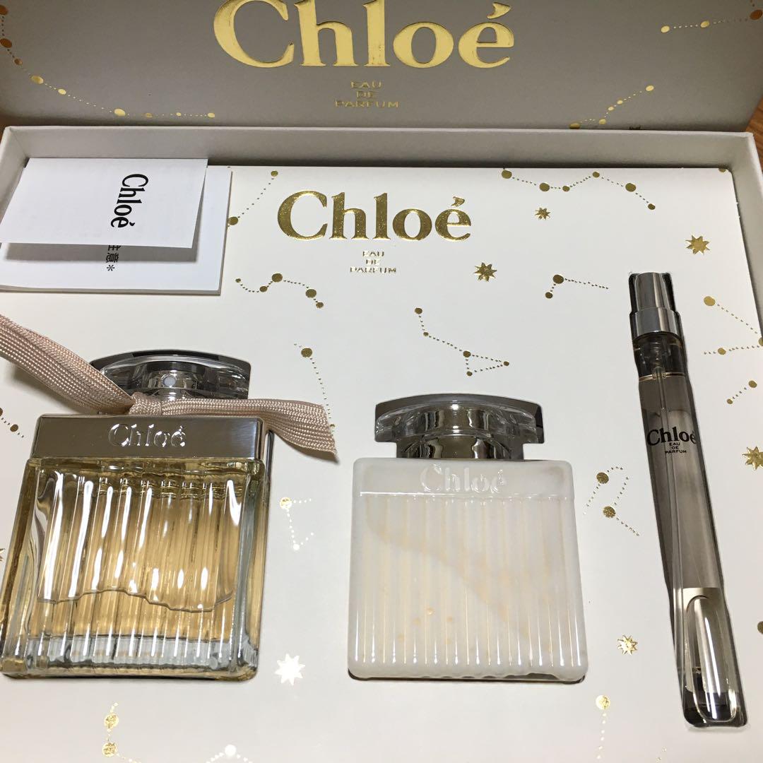 新品 chloe クロエ オードパルファム75mlホリデーセット 香水3点