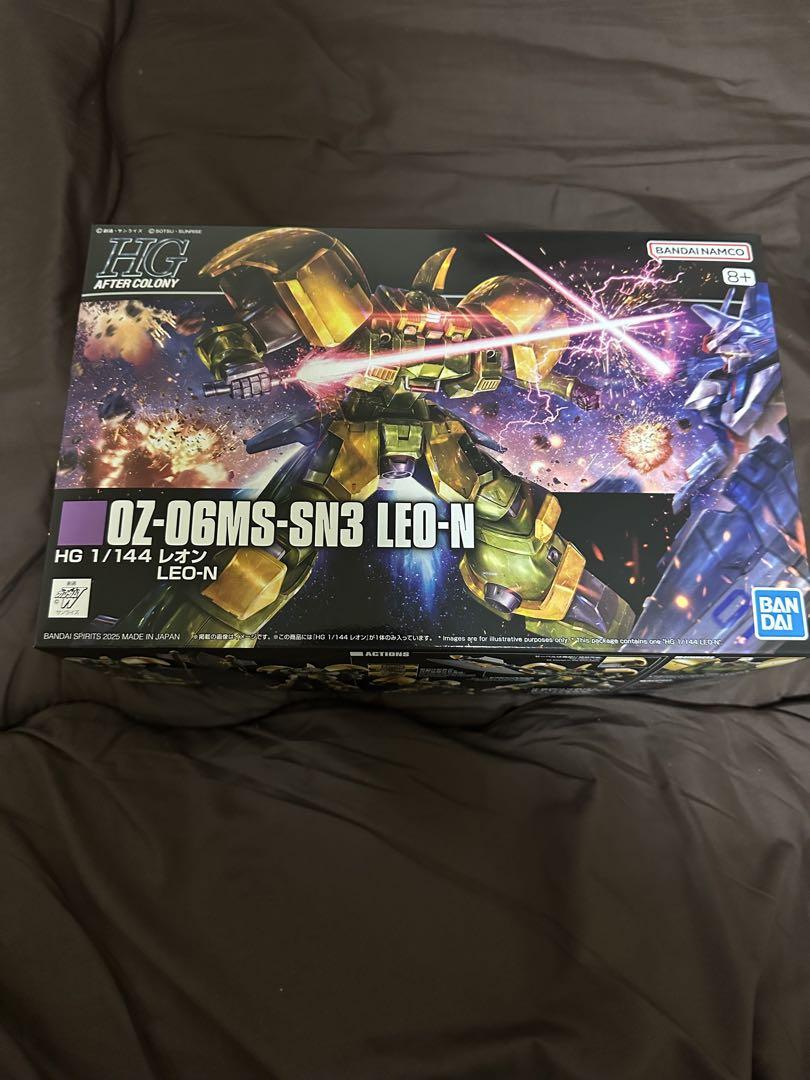 RG ソードインパルスガンダム　HGAC LEO-N（レオン）