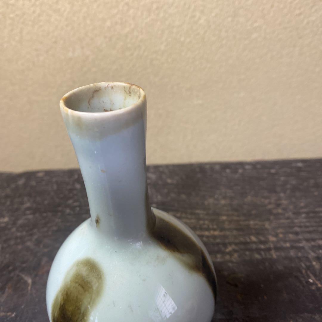 中国古玩青磁小瓶13cm7cm