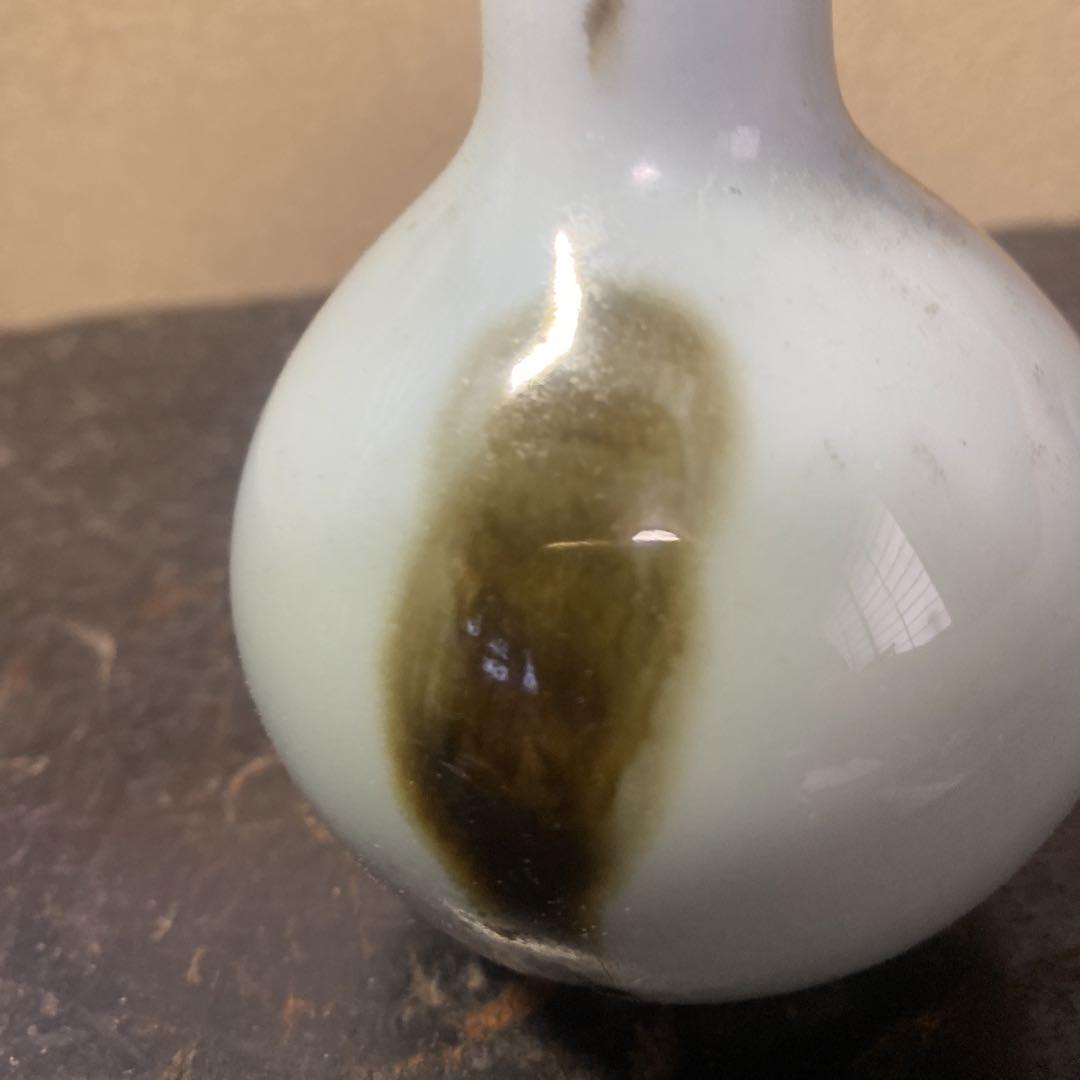 中国古玩青磁小瓶13cm7cm