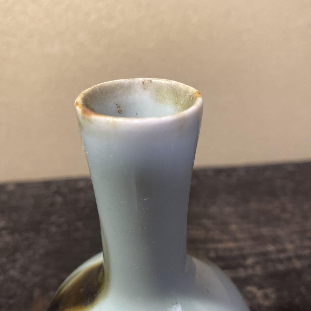 中国古玩青磁小瓶13cm7cm