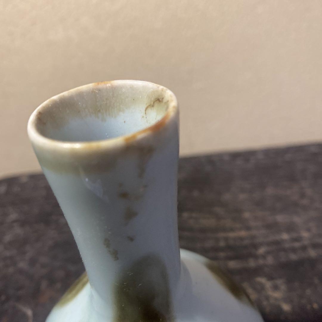 中国古玩青磁小瓶13cm7cm
