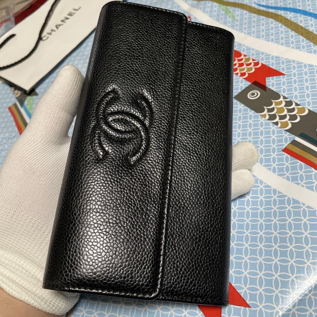 CHANEL長財布です