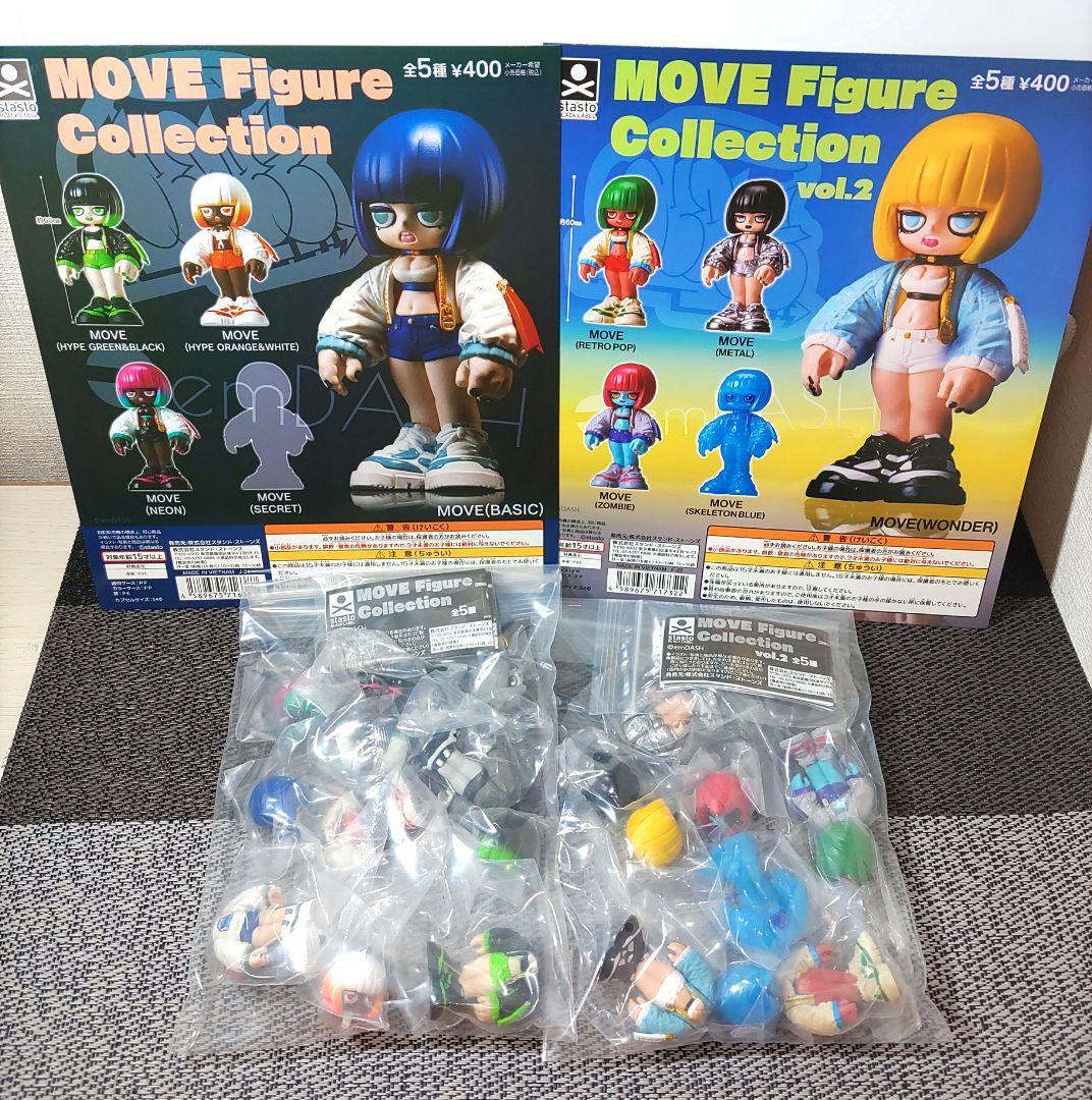 ガチャ　MOVE Figure Collection　全10種　フルコンプ