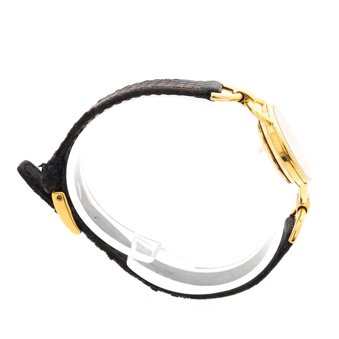 超激得好評 訳アリ ラウンド オールドグッチ レザー SqQgj-m41025057358 GUCCI 腕時計 ゴールド 限定品人気