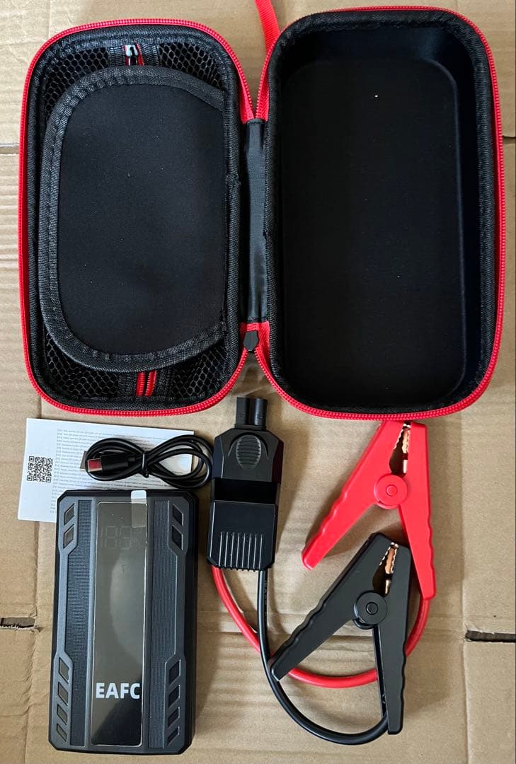 EAFC ポータブルカージャンプスターター 12V 5,452円