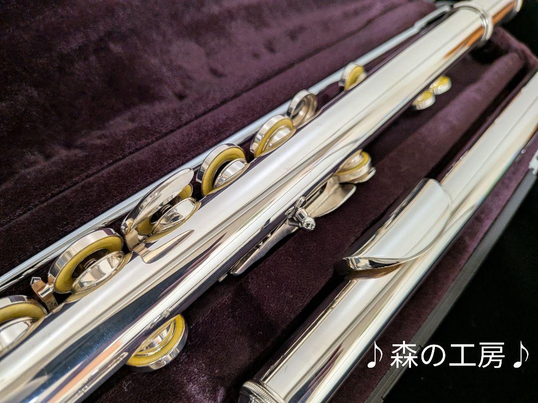 フルート専門店‼️部活応援‼️管体銀製‼️ヤマハフルート YFL411Ⅱ Eメカ