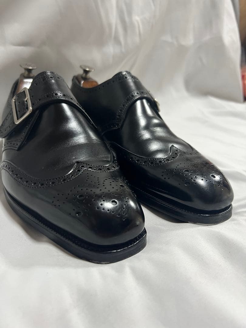 エドワードグリーン/ホーヴ/ブラック/パープルレーベル別注/E888　61/2