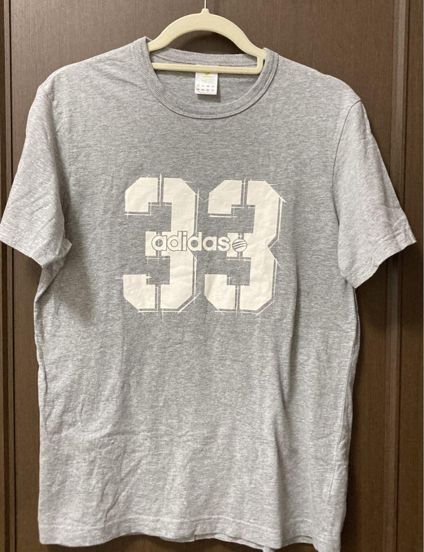 adidas NEO アディダスネオTシャツ ロゴ 男女 サイズレディースO