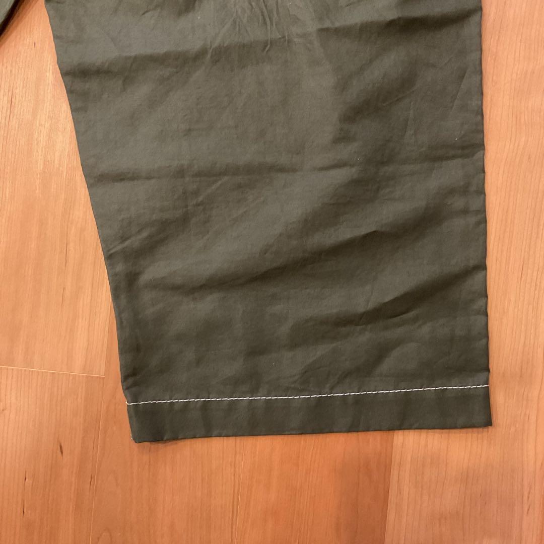 【COMME des GARÇONS tao】ビッグパンツ 綿52％ 麻48%