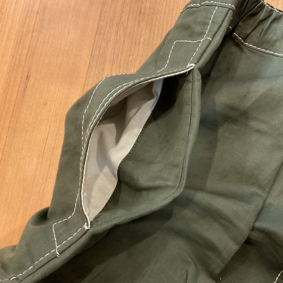 【COMME des GARÇONS tao】ビッグパンツ 綿52％ 麻48%