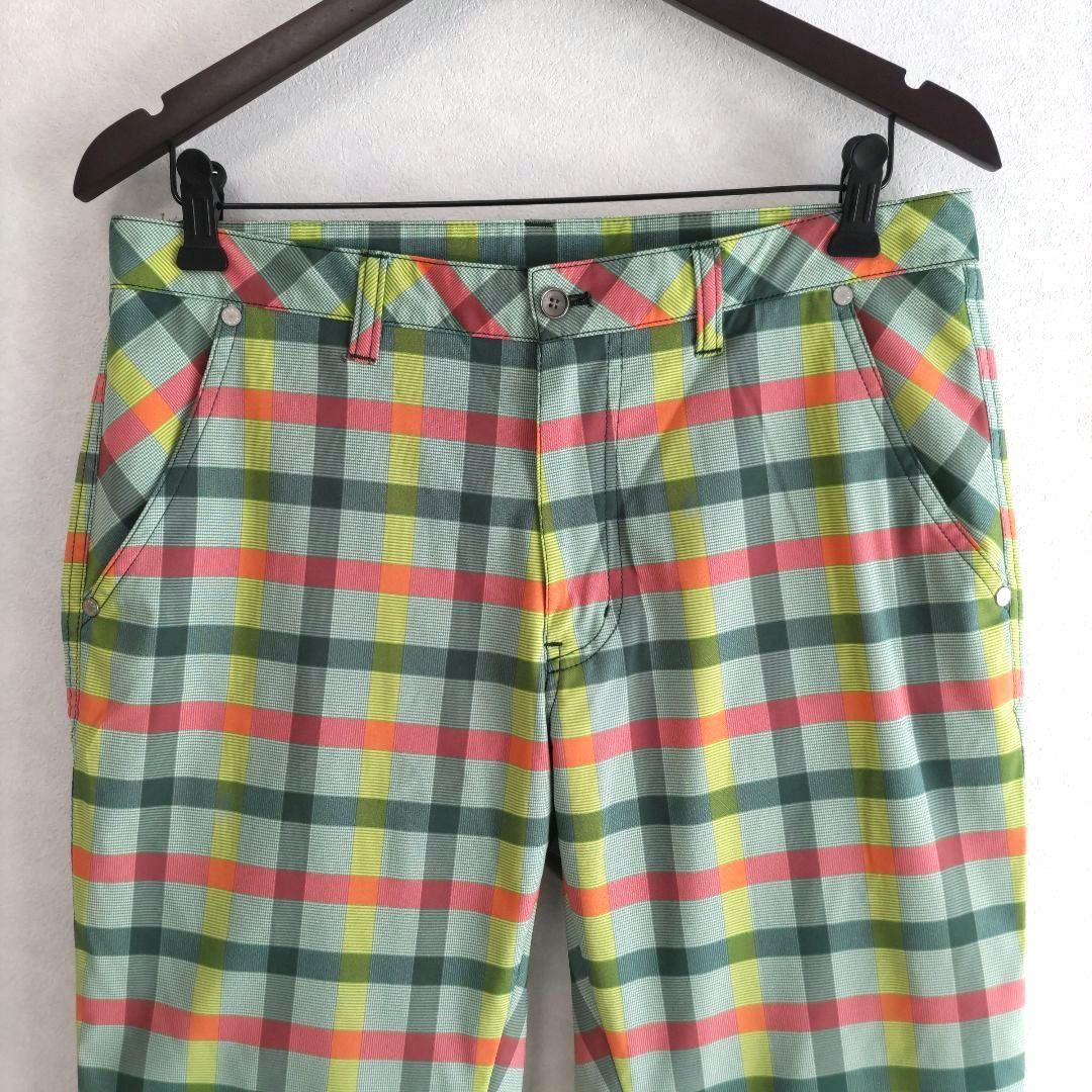 【未使用】Heal Creek　ゴルフパンツ　85　グリーン　春夏　吸水速乾