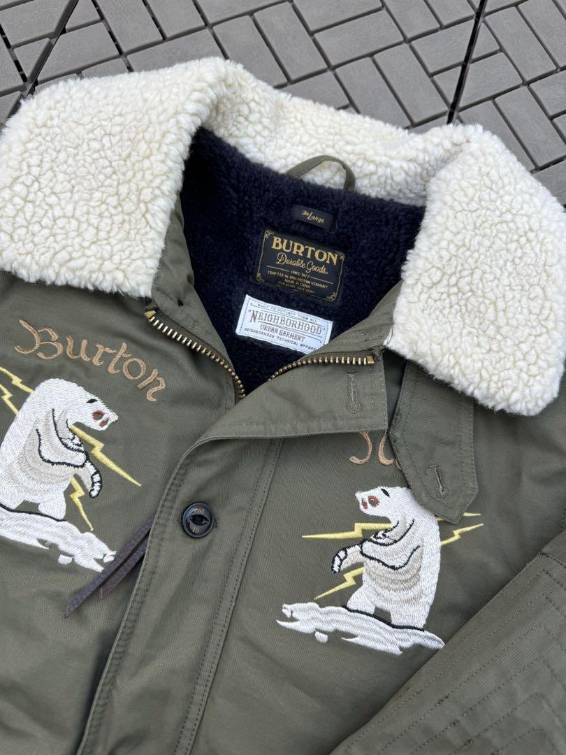 もらって 嬉しい お歳暮 ランキング 大人気‼︎ ネイバーフット BURTON×NEIGHBORHOOD 美品 入手困難 ジャケット・アウター