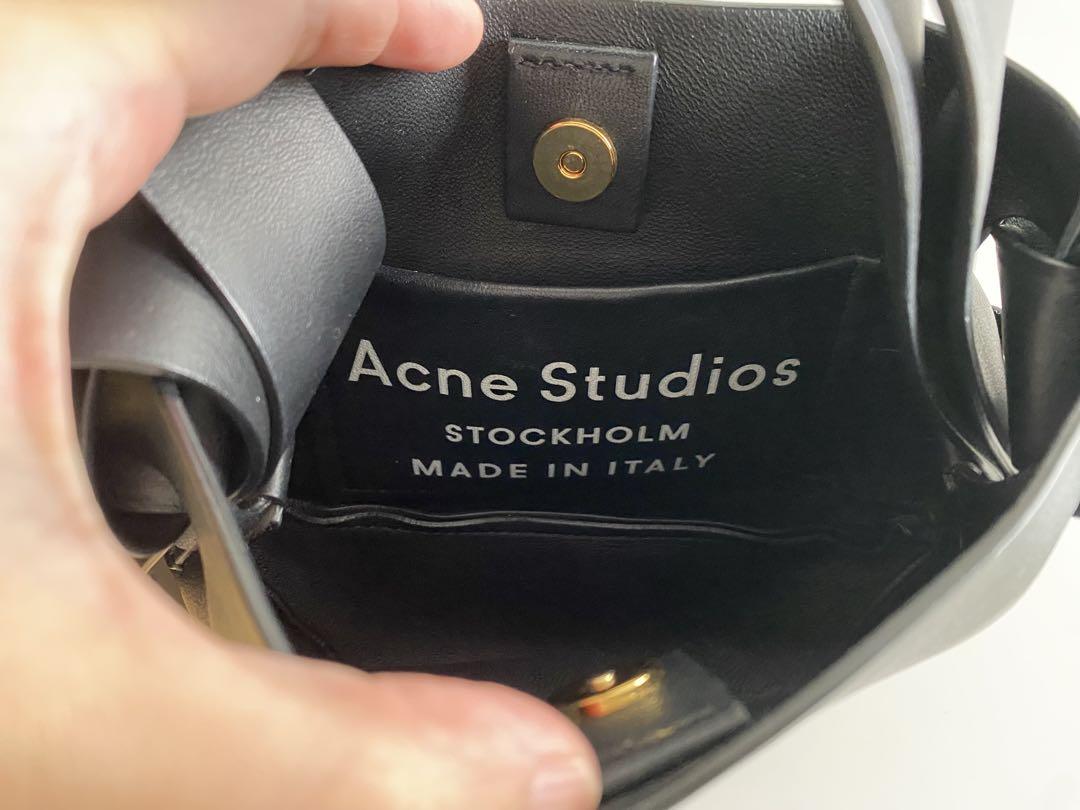 Acne Studios musubi バッグ マイクロ ブラック 保存袋付き