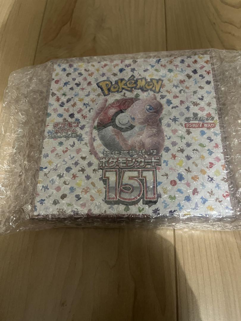 ポケモンカード 151ボックスシュリンクあり　新品未開封　1ボックス