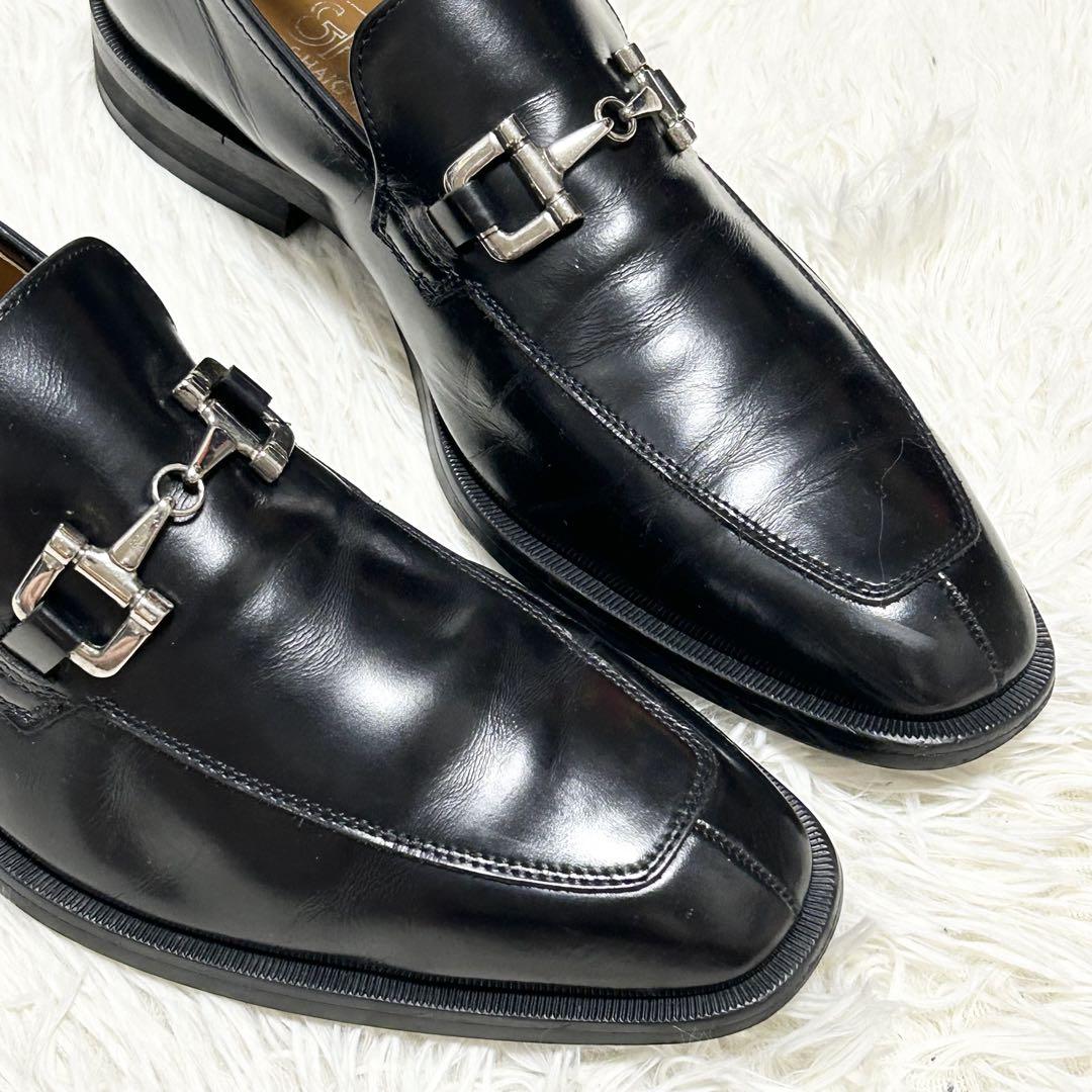✨美品✨L&H REGALリーガル ビットローファー ブラック 本革 26.5㎝