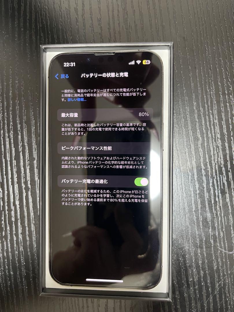 [美品]Apple iPhone13Pro 128GB グラファイト ケース付き