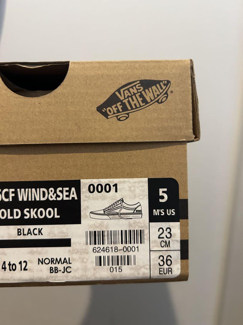 VANS × WIND AND SEA コラボスニーカー Old Skool