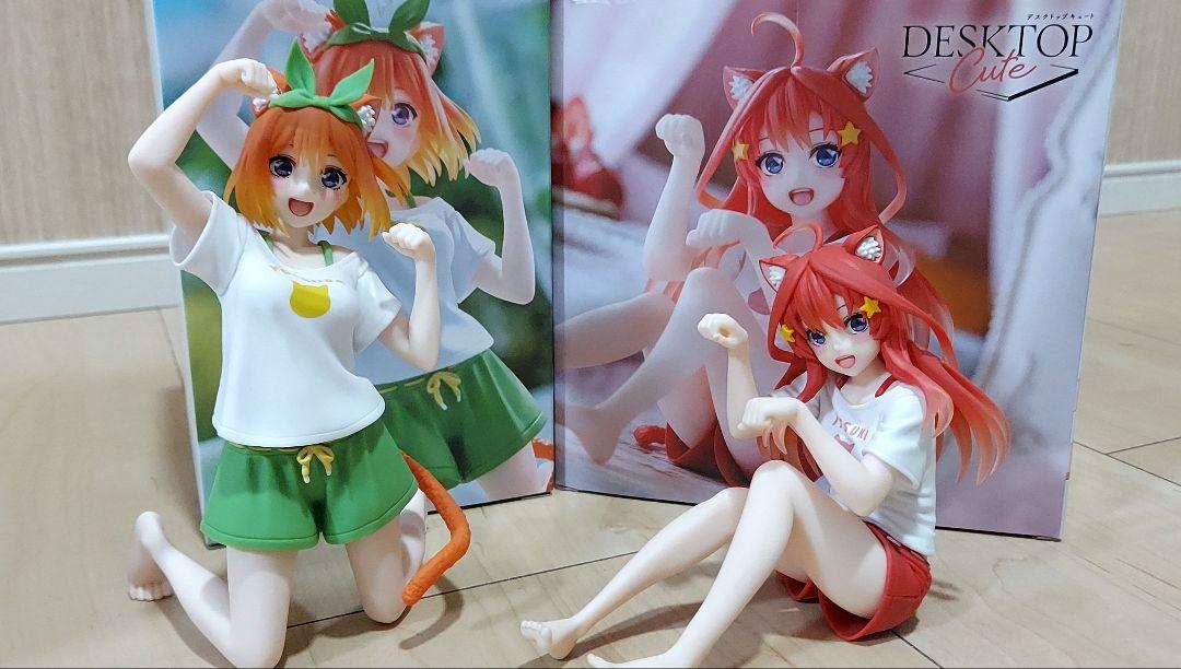 五等分の花嫁 Desktop Cute フィギュアセット