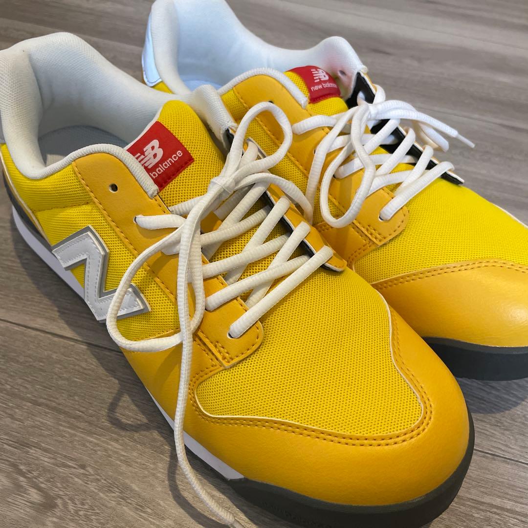 ゆ*ん様 新品未使用品 new balance イエロー スニーカー 安全靴 2