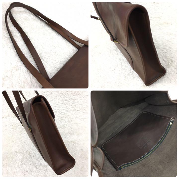 【匿名配送】COACH オールドコーチ ショルダーバッグ 本革 USA製