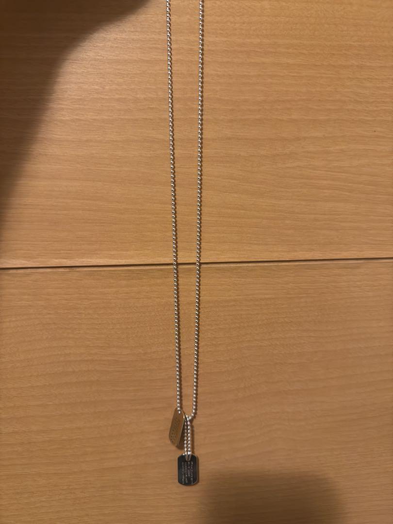 AVIREX ネックレス ドッグタグ
