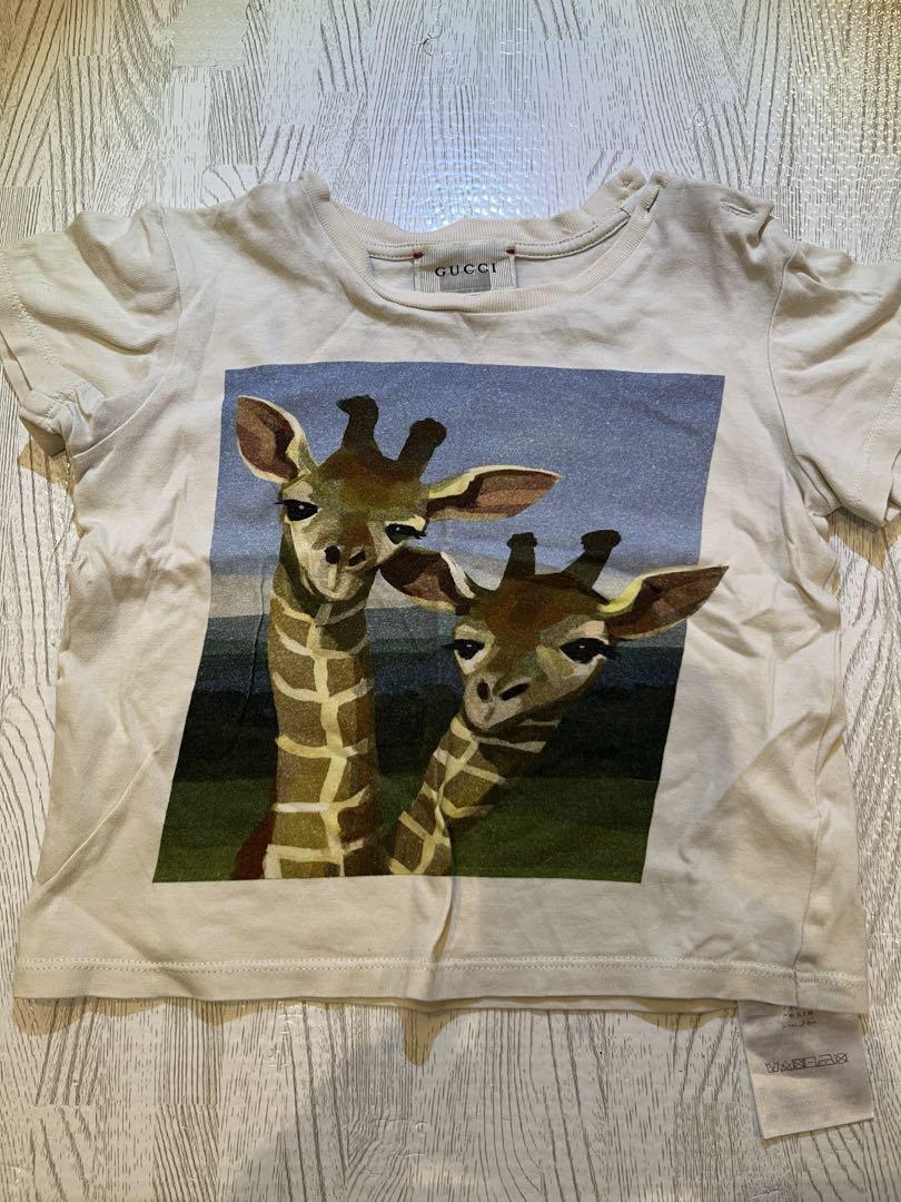 GUCCI キリンプリント Tシャツ