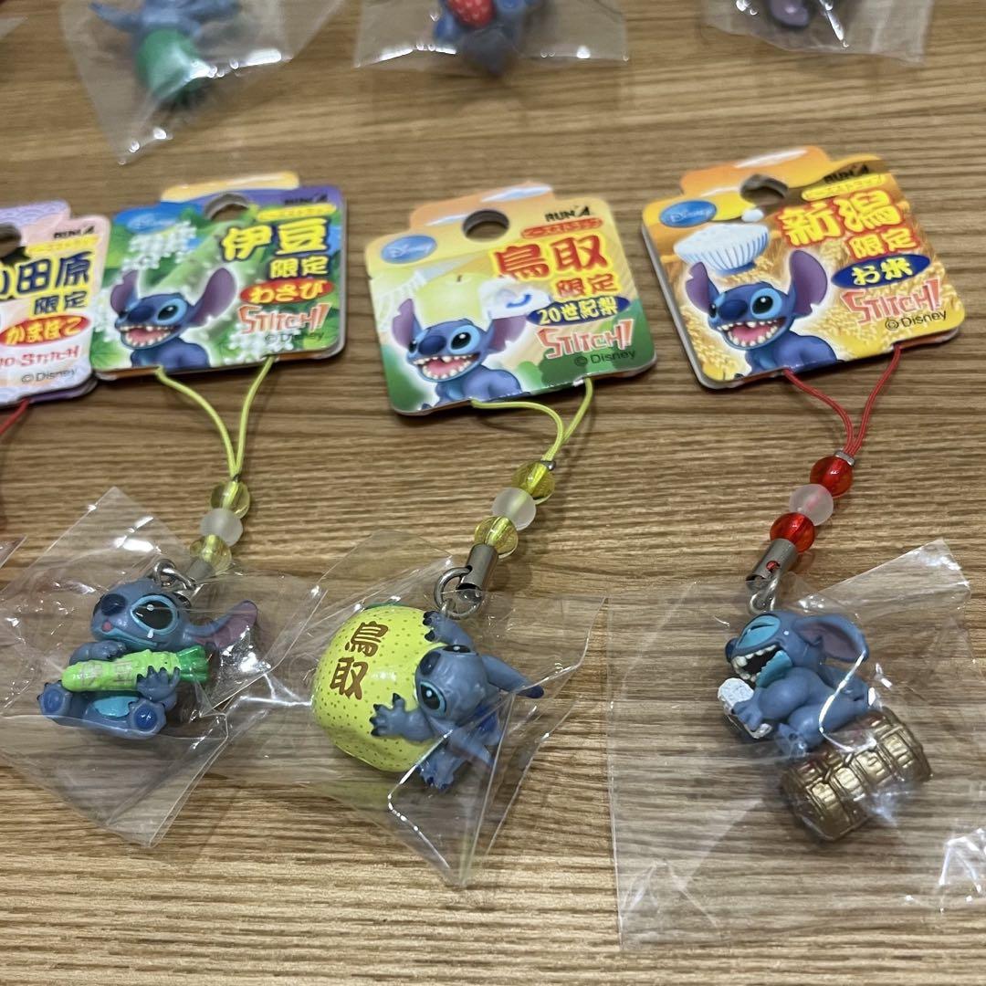 希少】ご当地スティッチストラップ 根付け 平成 11個セット