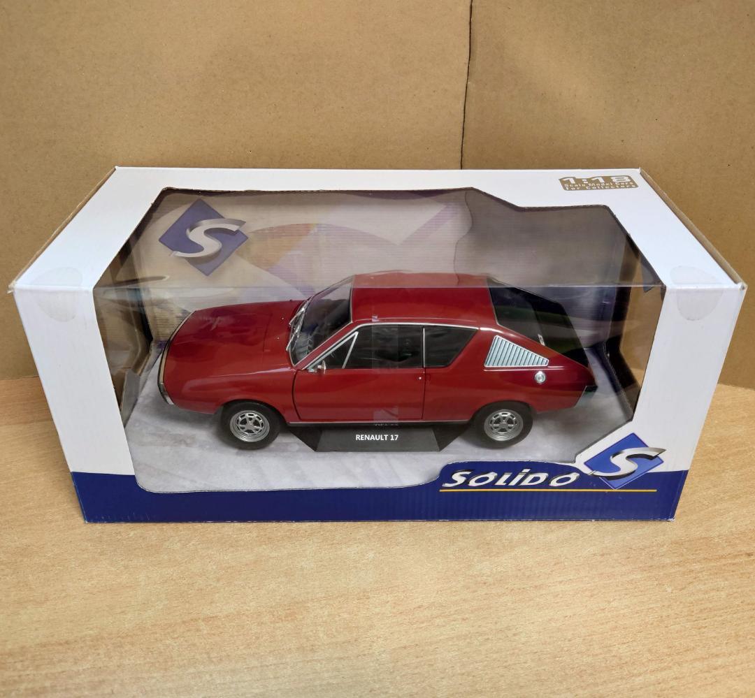 1/18 ルノー 17（ディセット）TL レッド ソリド製ダイキャスト製ミニカー