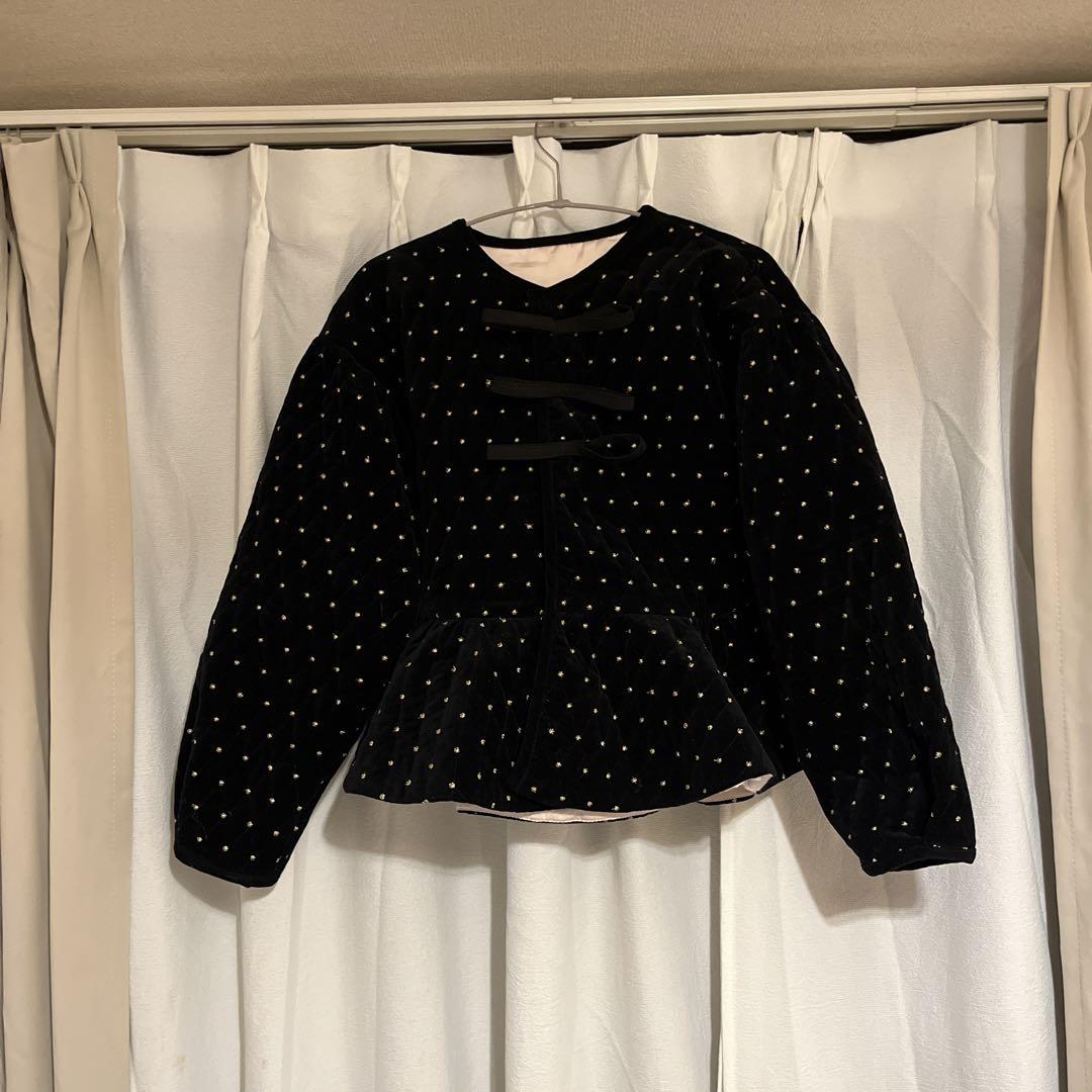 ジャケット・アウター bibiy. ODETTE PEPURAMU CARDIGAN Bibiy ODETTE PEPURAMU CARDIGAN