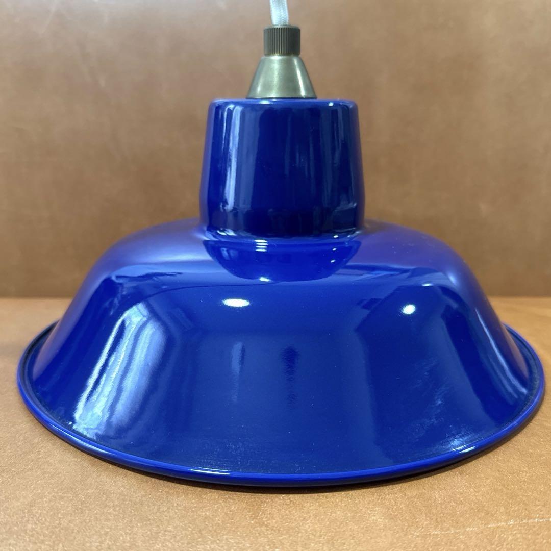 限定 IDEE ホーローランプ PORCELAIN ENAMELED IRON