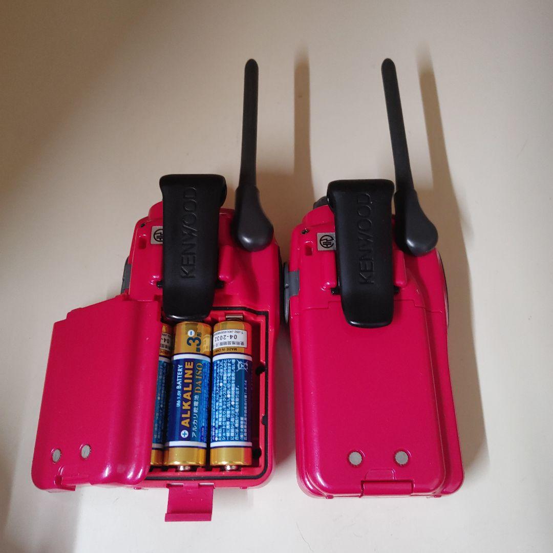 KENWOOD DEMITOSS UBW-LM20 トランシーバー ピンク - メルカリ