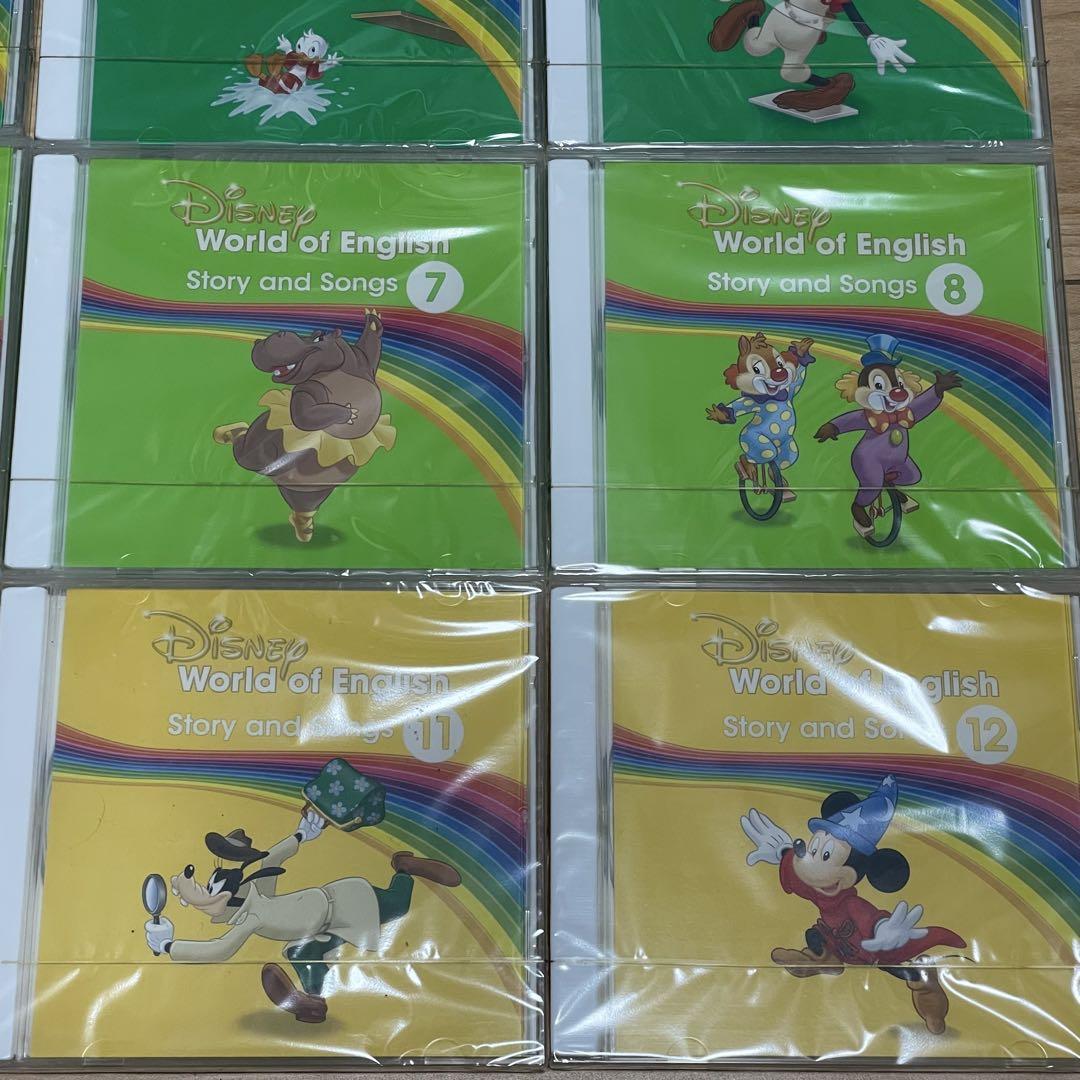 最新　DWE ストーリーアンドソングス　ベッドタイムレビューズ　CD14枚セット