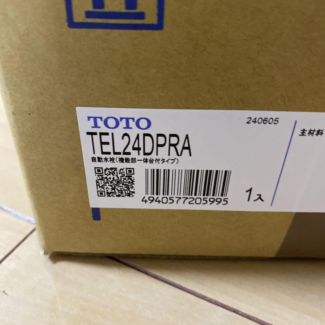 TOTO 自動水栓 TEL24型 取扱説明書付き